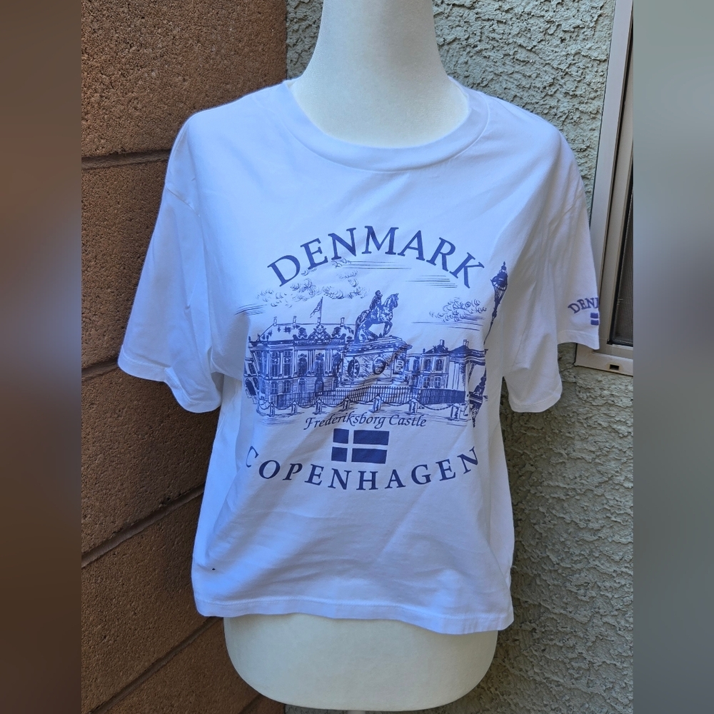 Organic Collective Denmark Copenhagen White Tee